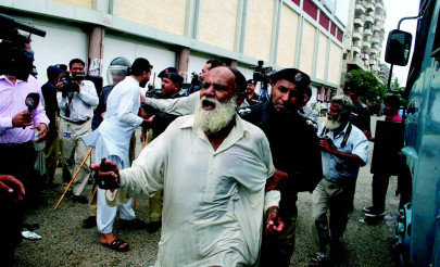 salary delays unpaid municipal workers baton charged tear gassed