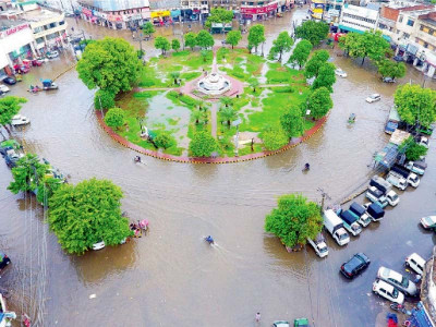 cloudburst swamps the city cloudburst swamps the city