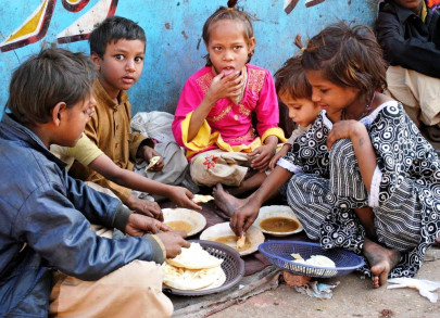 feeding the poor