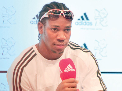 the focus is not on bolt blake