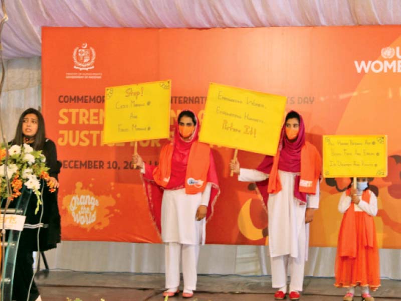 children perform a tableau on world human rights day photo express