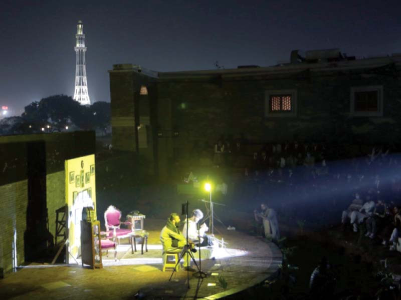 the evening programme was arranged in the amphitheatre of the museum to mark dr allama iqbal s birth anniversary photo express