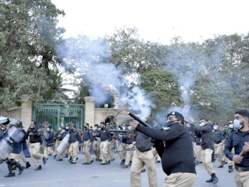 motorists are caught up in a massive traffic logjam on sharea faisal caused by the rally photo online