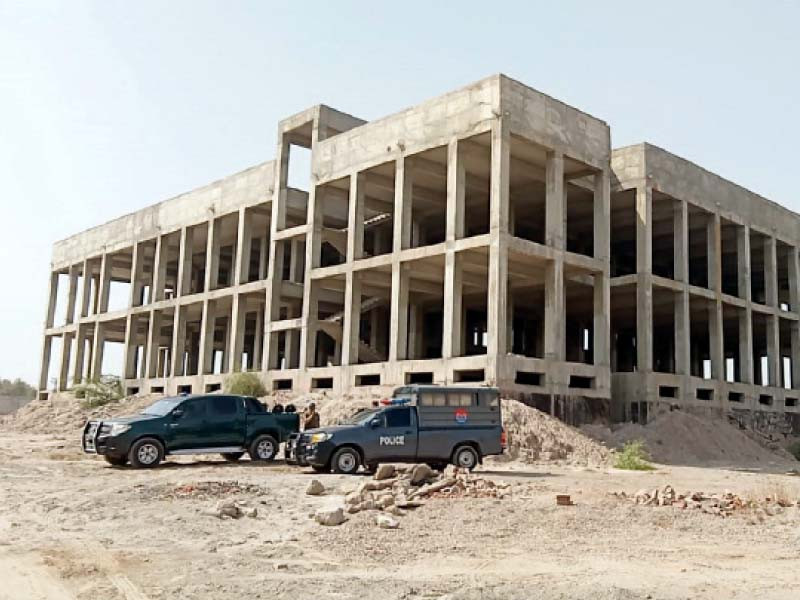 the safe cities authority building in multan remains incomplete over five years after its announcement photo express