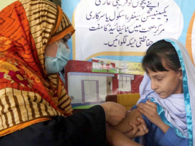 typhoid vaccination campaign launched