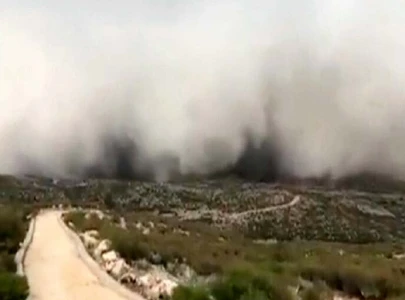 hailstorm hits gorakh hill after years hailstorm hits gorakh hill after years