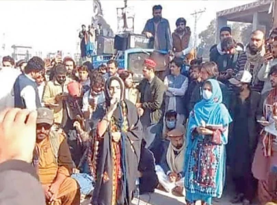 baloch march in k p en route to capital