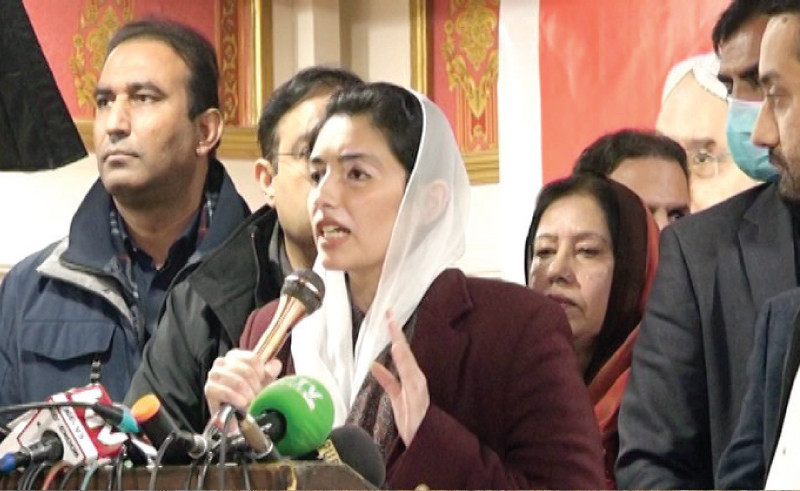 aseefa bhutto zardari speaks during the workers convention photo express