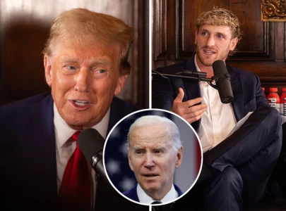 logan paul invites joe biden to podcast in front of trump