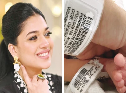sanam jung announces birth of baby girl sanam jung announces birth of baby girl