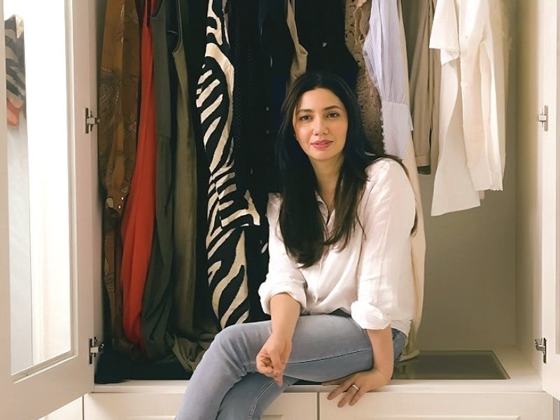 while giving a tour of her closet mahira revealed that white is her go to colour for summer and urged the necessity of a good moisturiser photo file