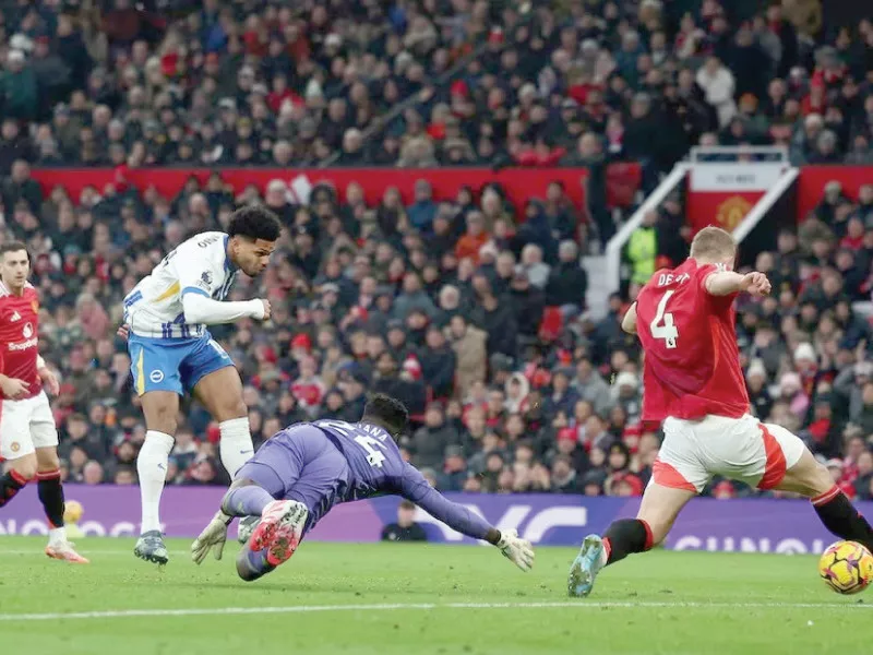 andre onana s error led to brighton s third goal photo afp andre onana s error led to brighton s third goal photo afp