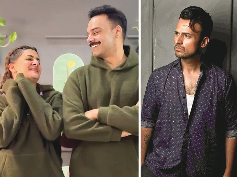 usman is among the many celebs reacting to kubra and gohar s announcement photos file