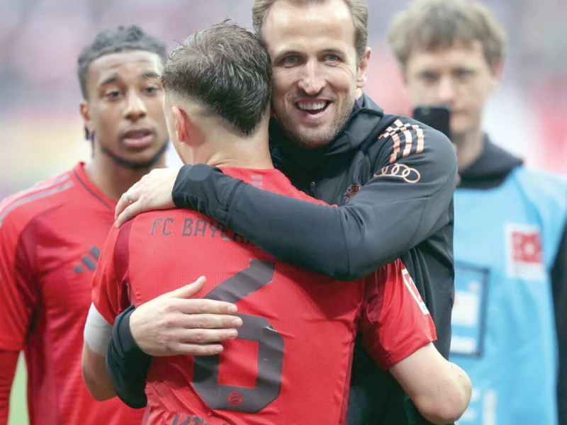 bayern munich had moved to the brink of the title on saturday photo afp file bayern munich had moved to the brink of the title on saturday photo afp file