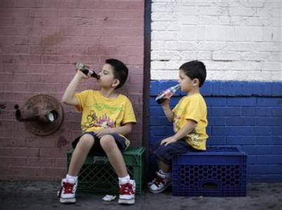 kids who drink soda may not drop milk