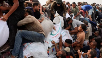 mourners react during the funeral of palestinians from irheem family who were killed in an overnight israeli strike according to medics in gaza city august 11 2025 reuters