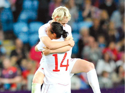 olympics gb women knocked out of football