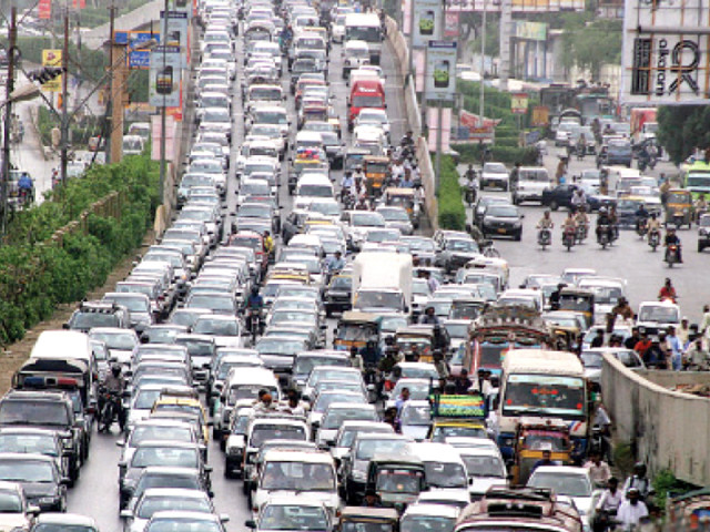 traffic jams in pindi a test of one s patience traffic jams in pindi a test of one s patience