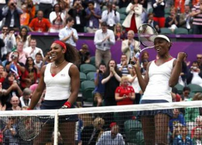 tennis williams sisters win historic fourth gold