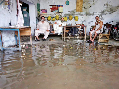 monsoons more rain roads remain flooded monsoons more rain roads remain flooded