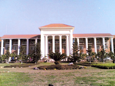 headless arid university in a puddle full of muddles