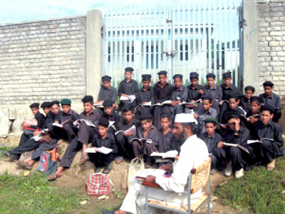 power struggle landowner locks down school demanding induction of son as watchman