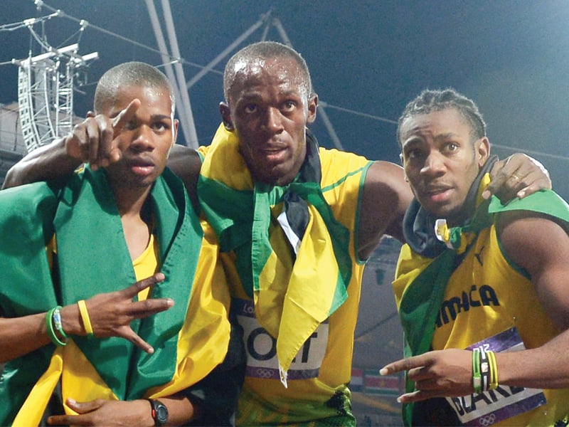 no drugs concerns over bolt and jamaicans