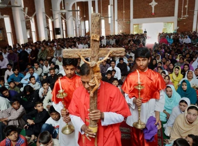 christians celebrate good friday