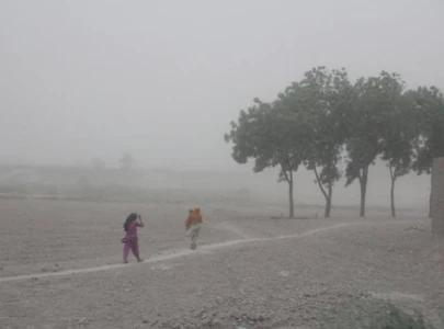 violent dust storm kills 11 in central sindh