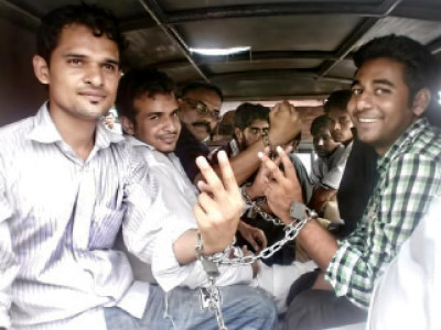 threat to law and order four campaigners for jobless accused of fraud threat to law and order four campaigners for jobless accused of fraud