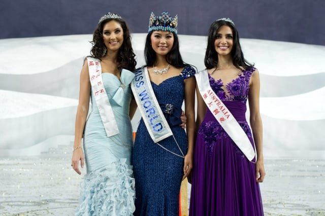 miss china crowned miss world 2012 in china