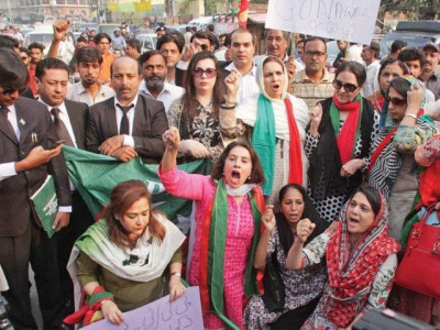 why is section 144 only shunning pti s voice