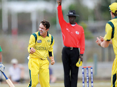 u19 world cup australia to face south africa in semis