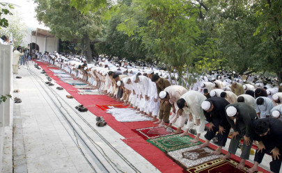 divided opinion k p celebrates eid amid pockets of defiance