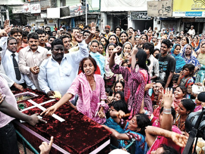 kidnap murder protest over killing of 12 year old christian boy