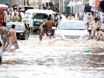 flooded eid rain pours cold water on civic agencies claims