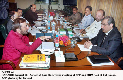 ppp mqm meet again on local govt with little to report ppp mqm meet again on local govt with little to report