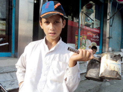 little helper making ends meet by keeping evil at bay