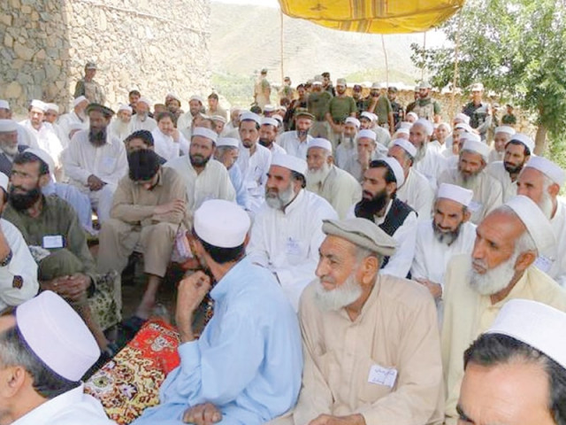 bajaur agency jirga decides to revive salarzai peace militia bajaur agency jirga decides to revive salarzai peace militia