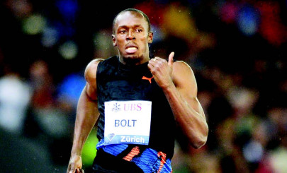 bolt backs jamaicans to trump lyles in world 100m