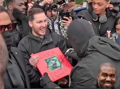 kanye west fan auctions f adidas signed album for over 500k