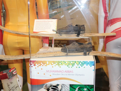 abbas skis into hall of fame