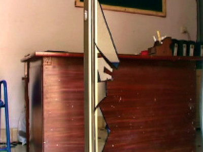 hooliganism complaint private college vandalised staff beaten