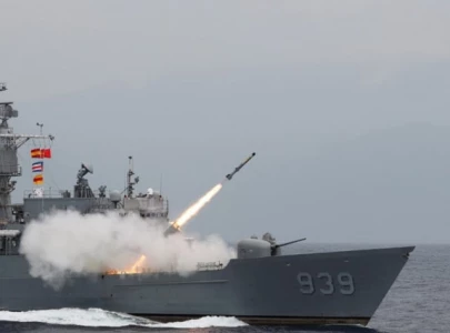 china holds live fire drills