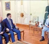 justice minister of azerbaijan farid turab oglu ahmadov calls on prime minister shehbaz sharif in islamabad photo ppi