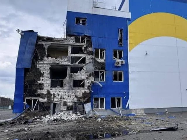 Russian strikes kill five, damage nuclear storage facility: 