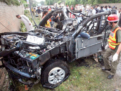 us consulate vehicle attack fbi agents arrive in peshawar to probe blast