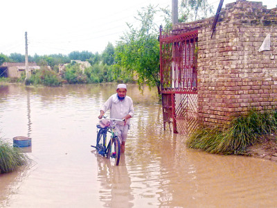 torrential downpour heavy rainfall causes loss of life property across province