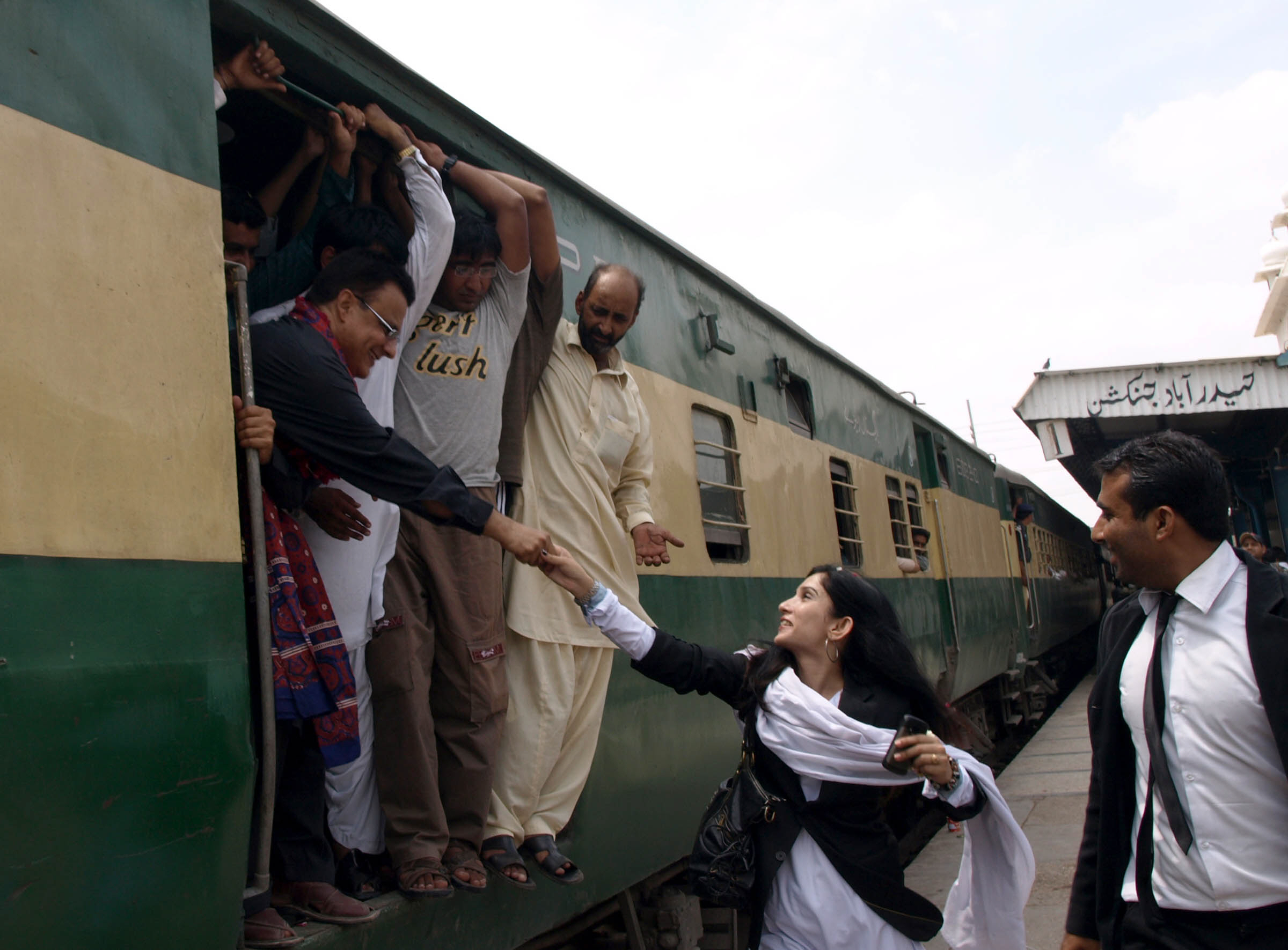 ayaz palijo s love sindh train steams towards islamabad