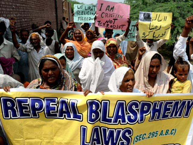 blasphemy law protection to christians law amendment demanded blasphemy law protection to christians law amendment demanded